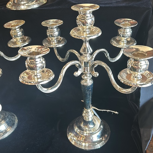 Beautiful pair of candelabras - Picture 2 of 5